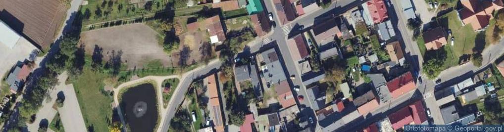 Zdjęcie satelitarne Poprzeczna ul.