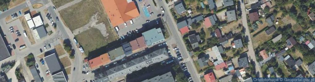 Zdjęcie satelitarne Pod Arkadami ul.