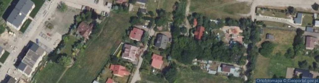 Zdjęcie satelitarne Potkańskiej Kolumby ul.