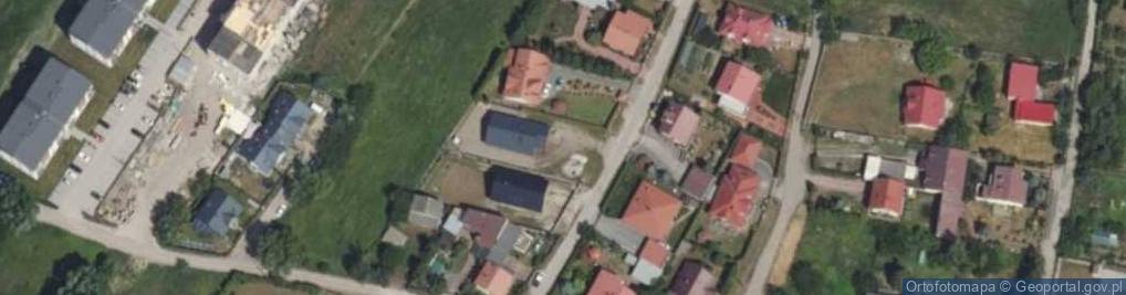 Zdjęcie satelitarne Potkańskiej Kolumby ul.