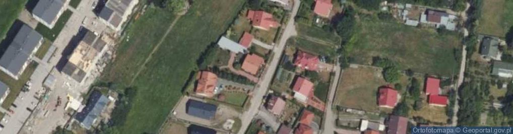 Zdjęcie satelitarne Potkańskiej Kolumby ul.