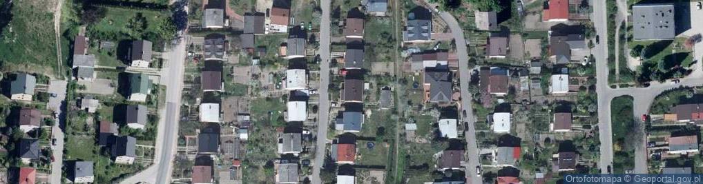 Zdjęcie satelitarne Poprzeczna ul.