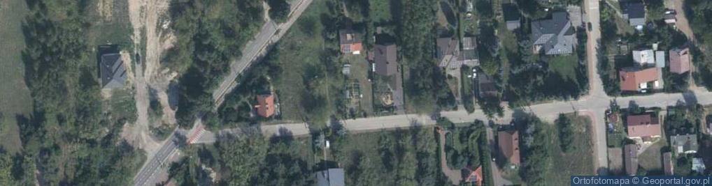 Zdjęcie satelitarne Poprzeczna ul.