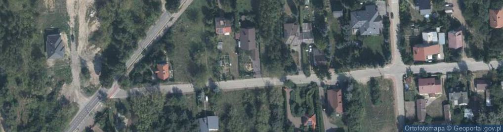 Zdjęcie satelitarne Poprzeczna ul.
