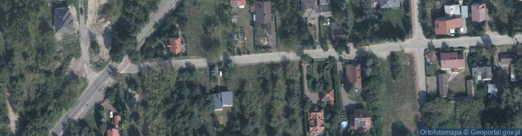 Zdjęcie satelitarne Poprzeczna ul.