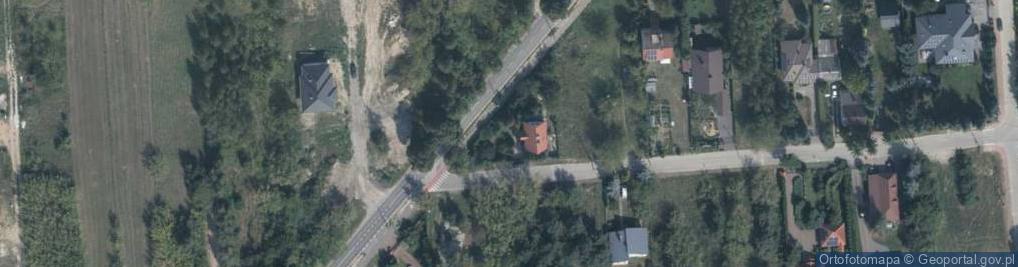 Zdjęcie satelitarne Poprzeczna ul.