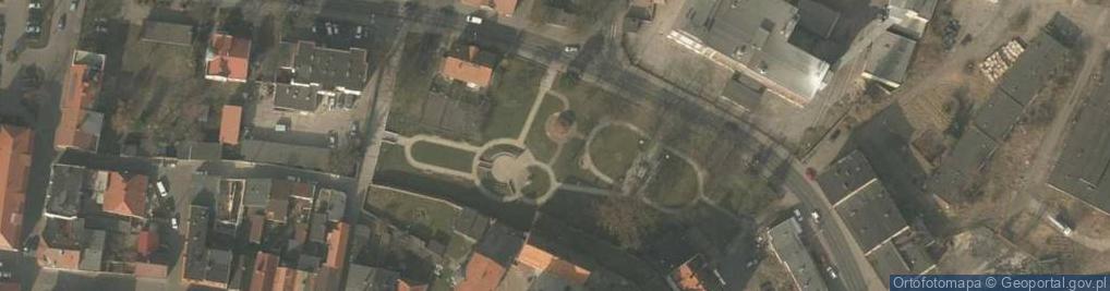 Zdjęcie satelitarne Podwale ul.