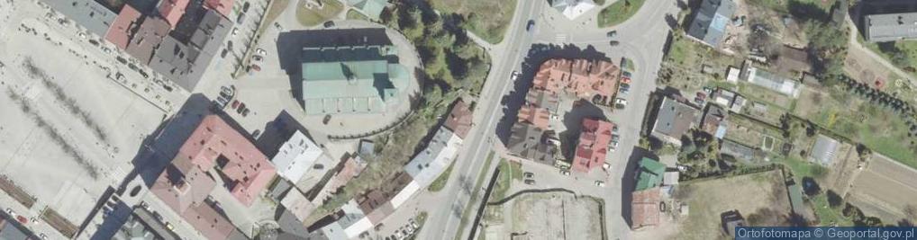 Zdjęcie satelitarne Podkościelna ul.