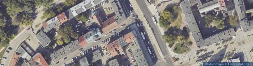 Zdjęcie satelitarne Pocztowa ul.