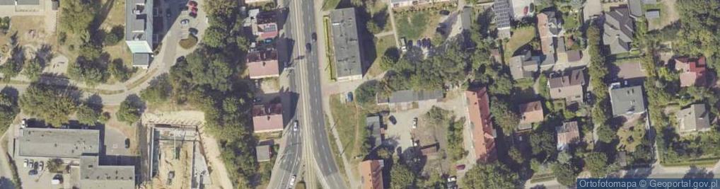 Zdjęcie satelitarne Podmiejska ul.