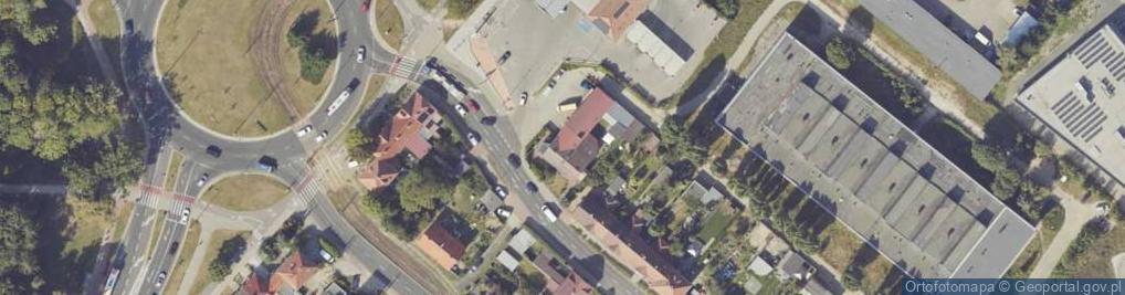 Zdjęcie satelitarne Pomorska ul.