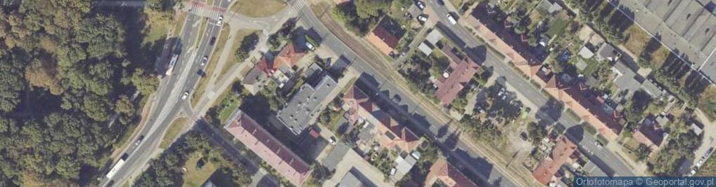 Zdjęcie satelitarne Pomorska ul.