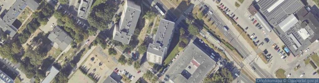 Zdjęcie satelitarne Pomorska ul.