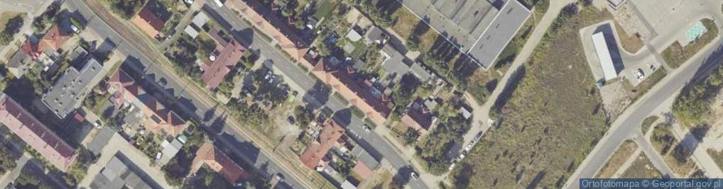 Zdjęcie satelitarne Pomorska ul.