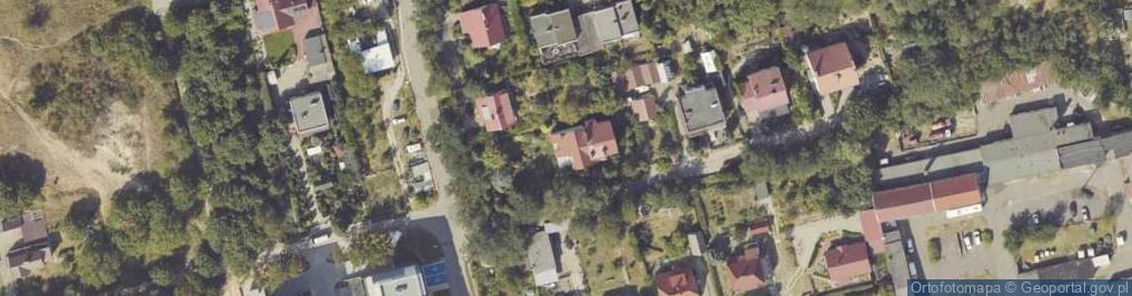 Zdjęcie satelitarne Pontonierów ul.
