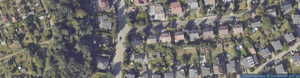 Zdjęcie satelitarne Powstańców Śląskich ul.