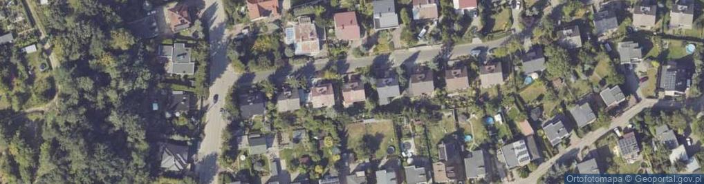 Zdjęcie satelitarne Powstańców Śląskich ul.