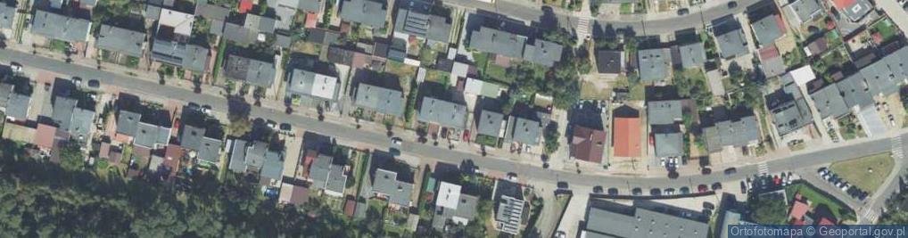 Zdjęcie satelitarne Podleśna ul.