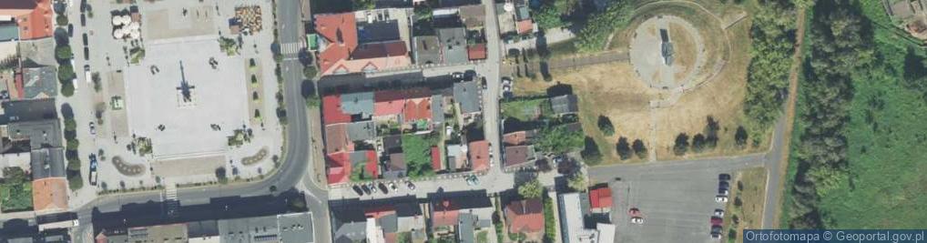 Zdjęcie satelitarne Podzamcze ul.