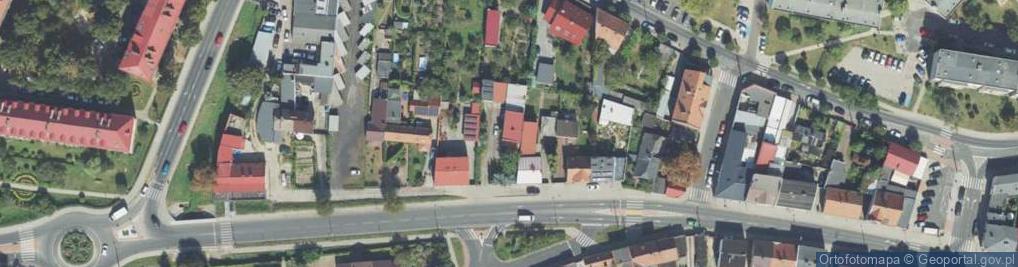 Zdjęcie satelitarne Powstańców Wielkopolskich ul.