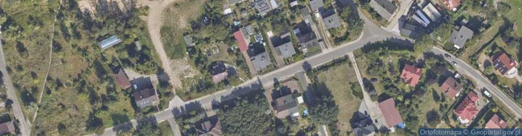 Zdjęcie satelitarne Poprzeczna ul.