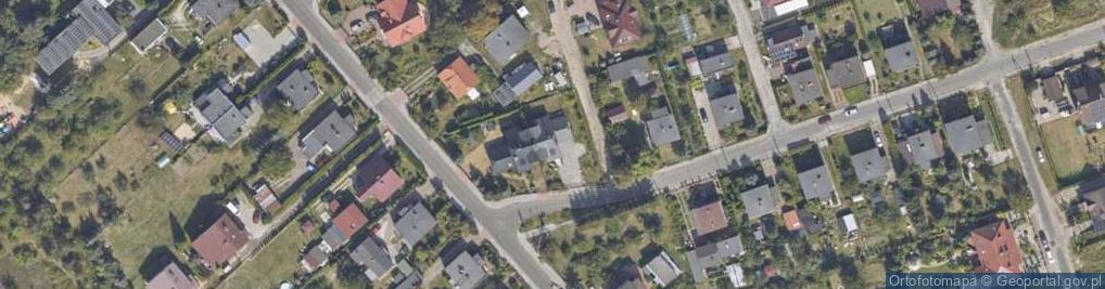 Zdjęcie satelitarne Poprzeczna ul.