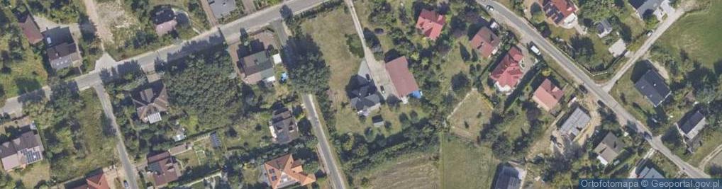 Zdjęcie satelitarne Poprzeczna ul.