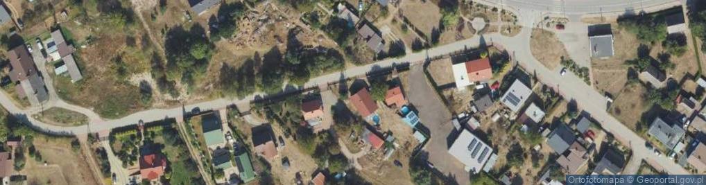 Zdjęcie satelitarne Podgórna ul.