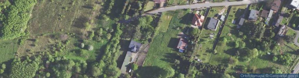 Zdjęcie satelitarne Poprzeczna ul.
