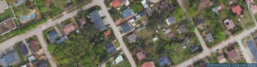 Zdjęcie satelitarne Podgórna ul.