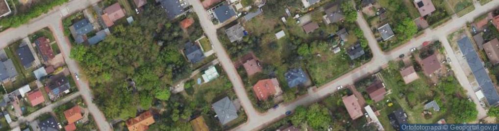 Zdjęcie satelitarne Podgórna ul.