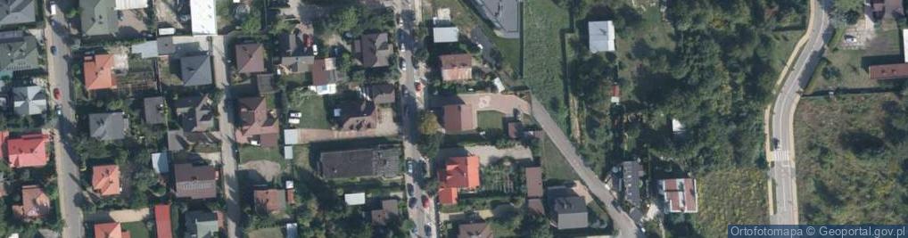 Zdjęcie satelitarne Polskiej Organizacji Wojskowej ul.