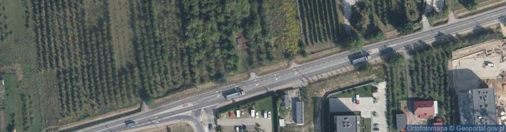 Zdjęcie satelitarne Poświętne ul.