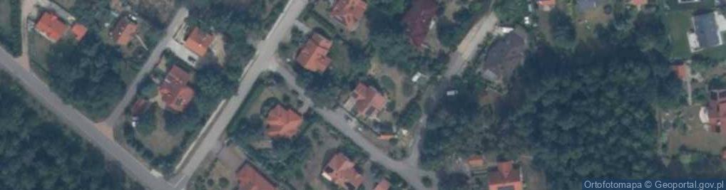 Zdjęcie satelitarne Pod Świerkami ul.