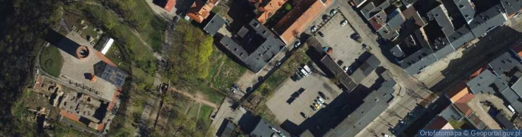 Zdjęcie satelitarne Podgórna ul.