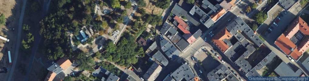 Zdjęcie satelitarne Podgórna ul.