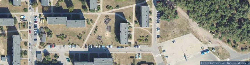 Zdjęcie satelitarne Podhalańska ul.