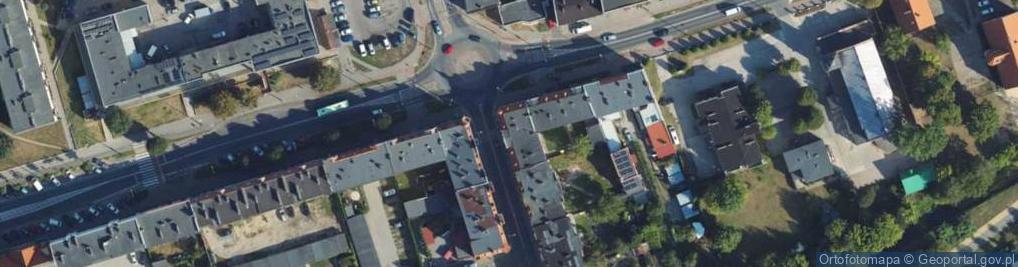 Zdjęcie satelitarne Poniatowskiego ul.