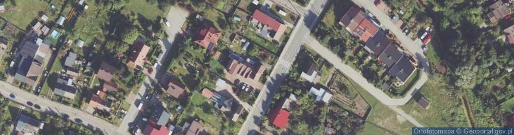 Zdjęcie satelitarne Pomorska ul.