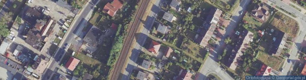 Zdjęcie satelitarne Pomorska ul.