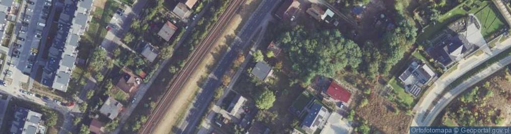 Zdjęcie satelitarne Pomorska ul.
