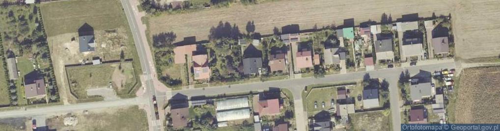 Zdjęcie satelitarne Północna ul.