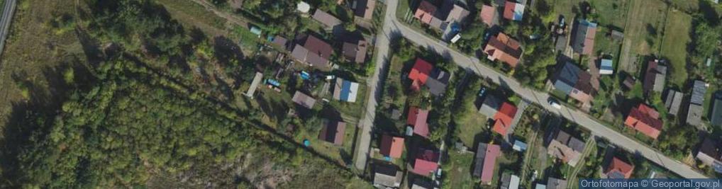 Zdjęcie satelitarne Poprzeczna ul.