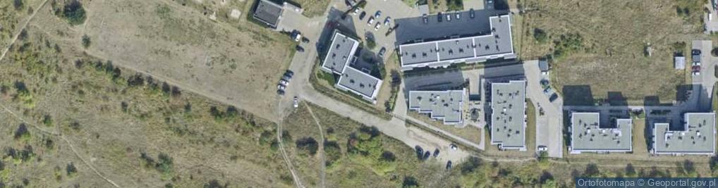 Zdjęcie satelitarne Polskich Saperów ul.