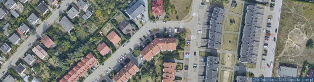 Zdjęcie satelitarne Ponińskiego Edwarda ul.