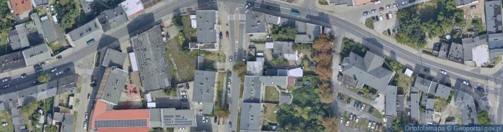 Zdjęcie satelitarne Poznańska ul.