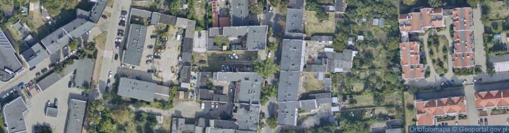 Zdjęcie satelitarne Poznańska ul.