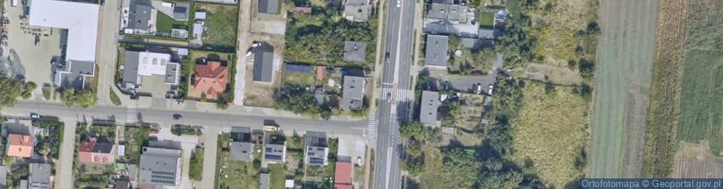Zdjęcie satelitarne Poznańska ul.