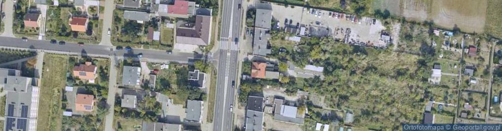Zdjęcie satelitarne Poznańska ul.