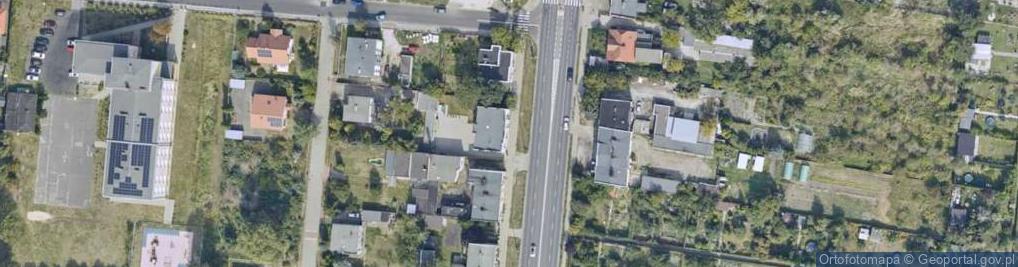 Zdjęcie satelitarne Poznańska ul.